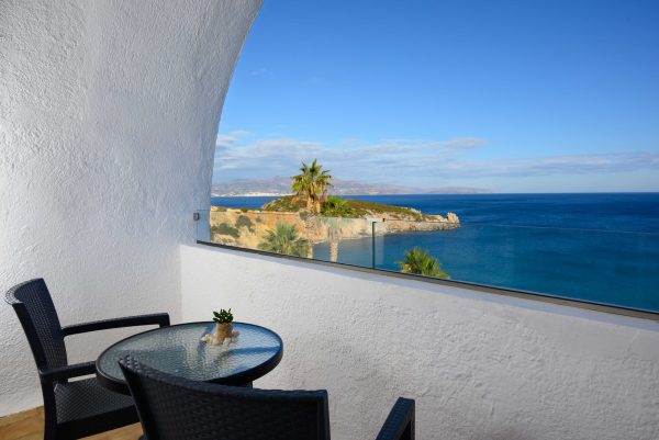 Double room for couples at Istron Bay Hotel